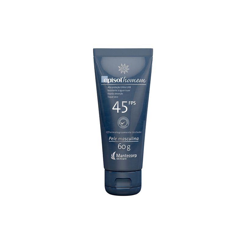 Protetor-Solar-Facial-Natural-Mantecorp-Episol-Homem-FPS-45-60-g-Vitrine