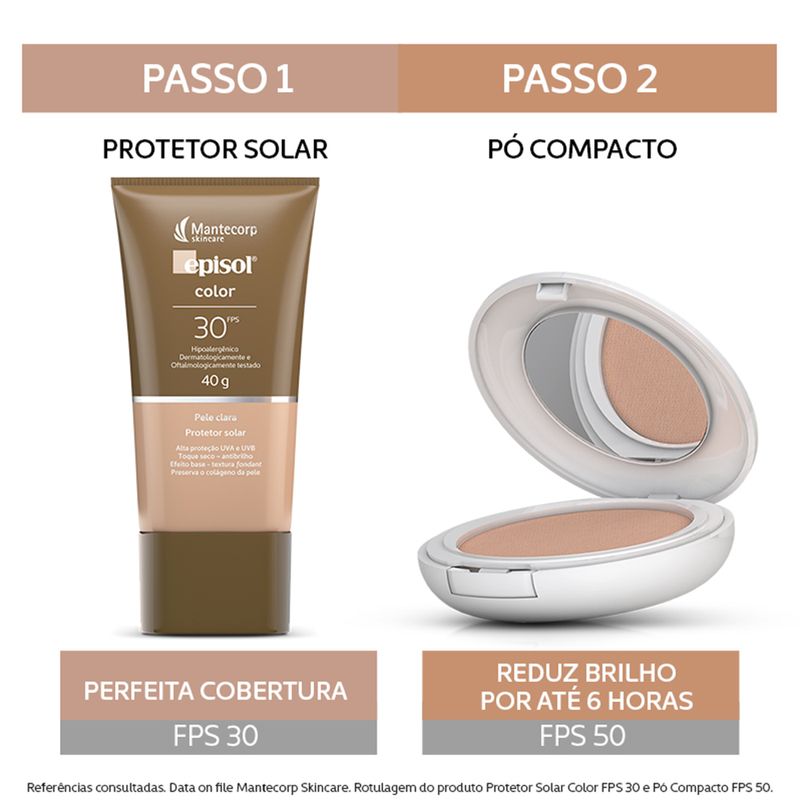 Protetor-Solar-em-Po-Facial-Mantecorp-Episol-Color-FPS-50-Clara-10-g-Passo-a-Passo-1
