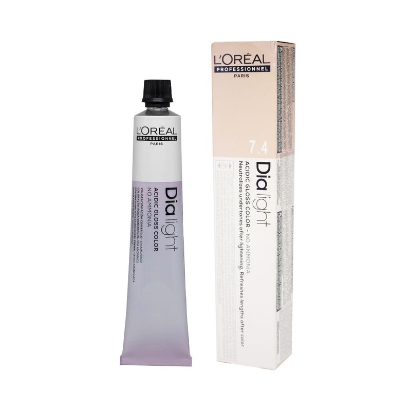 Loreal dia richesse 50ml, cor 5,8, coloración tono sobre a