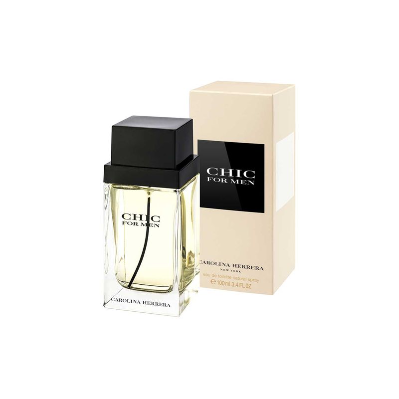 Perfume-Carolina-Herrera-Chic-For-Men-Masculino-Eau-de-Toilette-100-ml-Frasco-Caixa