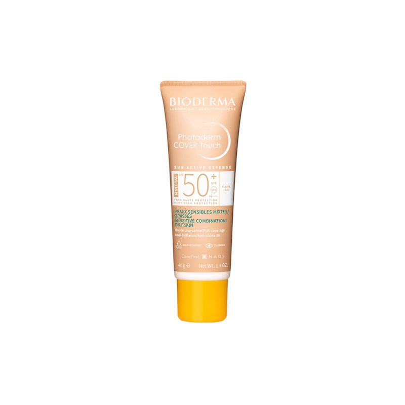 Protetor-Solar-Facial-Bioderma-Photoderm-Cover-Touch-FPS-50--Claro-40-g-Vitrine