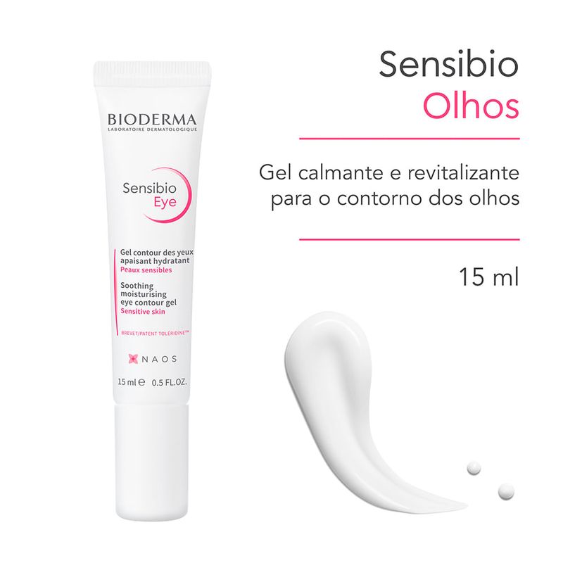 Gel-Hidratante-para-Area-dos-Olhos-Acido-Hialuronico-Bioderma-Sensibio-Eye-15-ml-Textura
