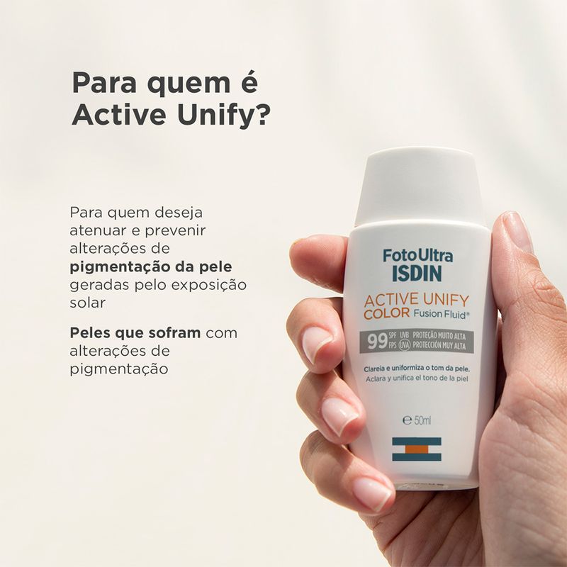 Protetor-Facial-Isdin-Foto-Ultra-Active-Unify-Fusion-Fluid-Color-FPS-99-50-ml-Banner