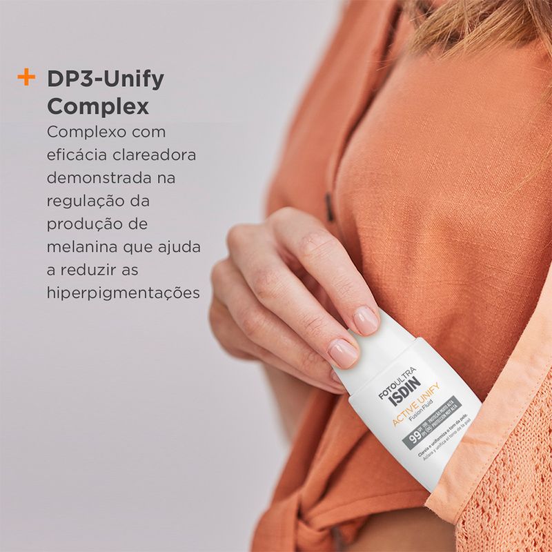 Clareador-Facial-Isdin-Foto-Ultra-Active-Unify-FPS-99-50-ml-Frasco