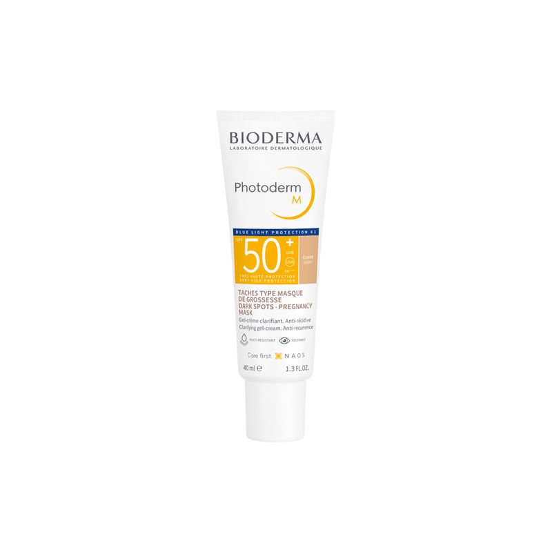 Protetor-Solar-Facial-Matte-FPS-50--Bioderma-Photoderm-M-Claire-40-ml-Vitrine