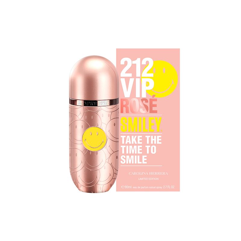 Perfume-Carolina-Herrera-212-Vip-Rose-Smiley-Eau-de-Parfum-80ml-Caixa