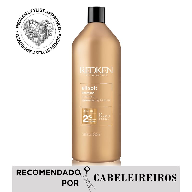 Shampoo-Redken-All-Soft-1000-ml-Selo