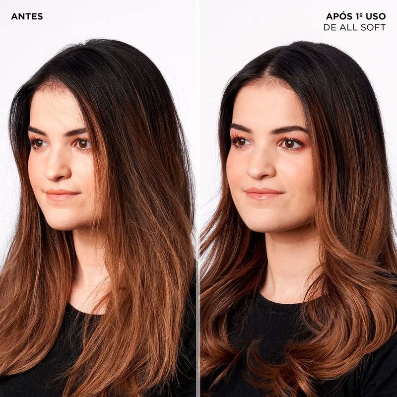 Mascara-de-Hidratacao-Redken-All-Soft-Heavy-500-ml-Antes-e-Depois