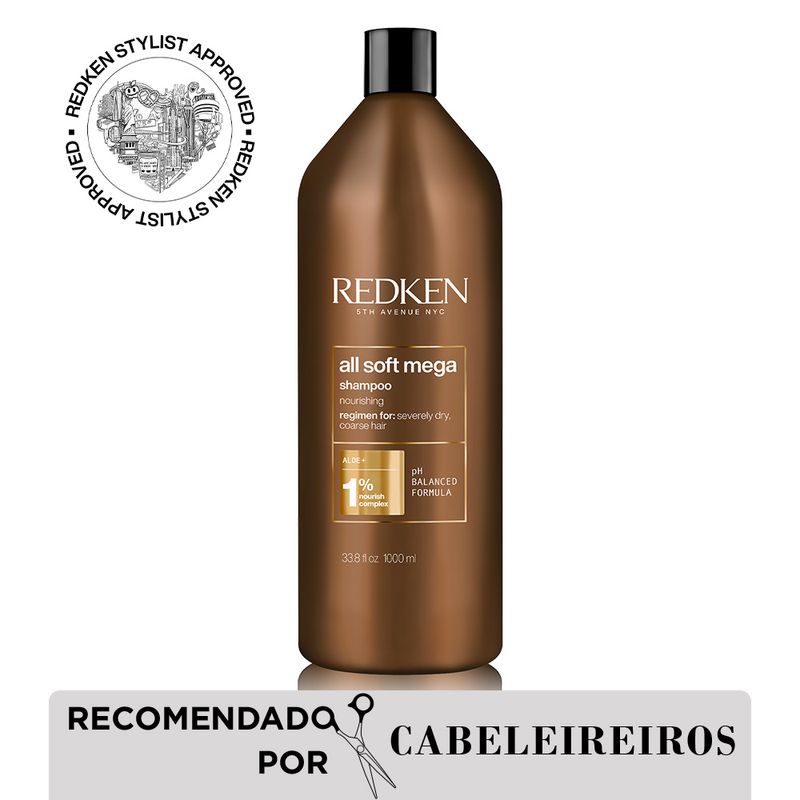 Shampoo-Redken-All-Soft-Mega-1000-ml-Selo