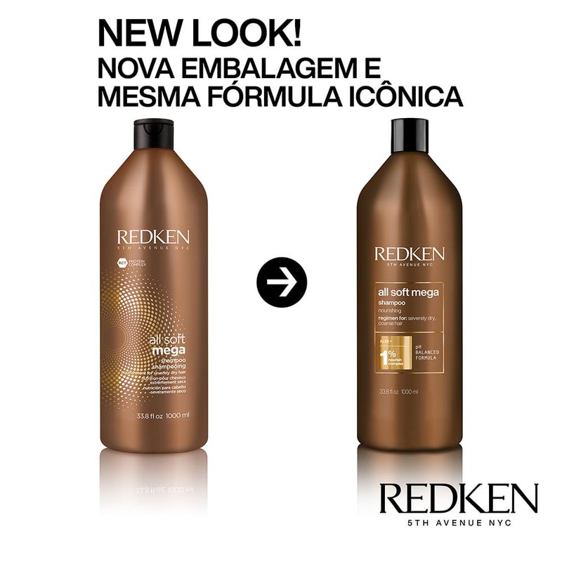 Shampoo-Redken-All-Soft-Mega-1000-ml-Nova-Embalagem