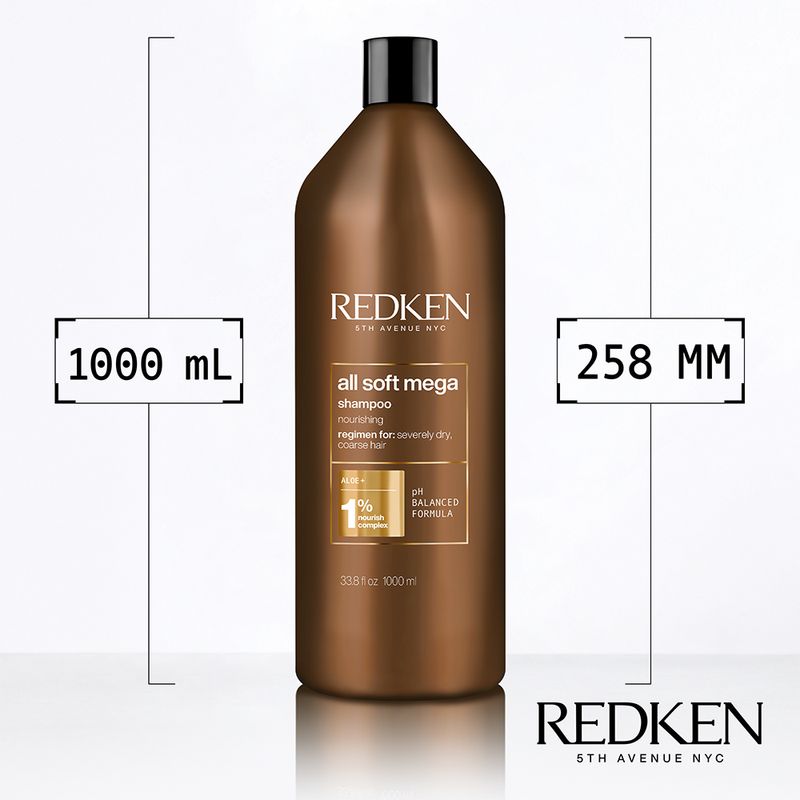 Shampoo-Redken-All-Soft-Mega-1000-ml-Produto