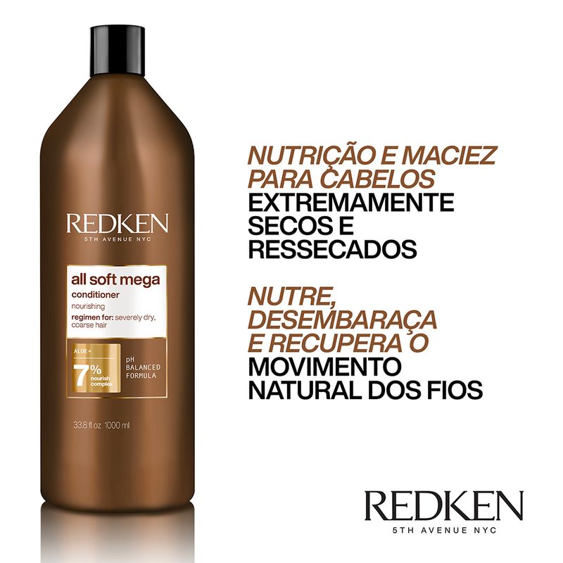 Condicionador-Redken-All-Soft-Mega-1000-ml-Beneficios