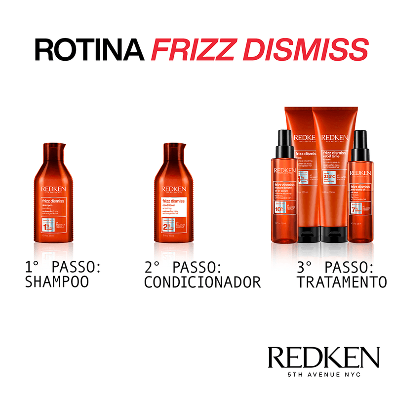 Mascara-Antifrizz-Redken-Frizz-Dismiss-250-ml-Rotina