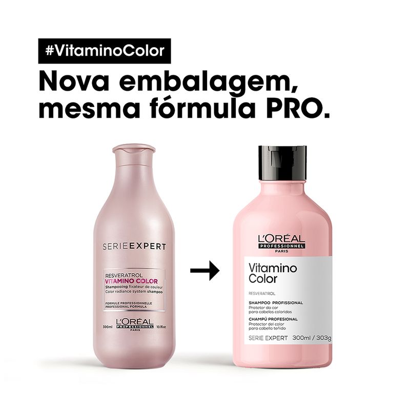 Shampoo-L-Oreal-Professionnel-Serie-Expert-Vitamino-Color-300-ml-Mudanca-de-Embalagem