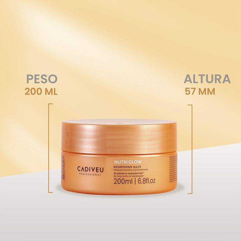 Mascara-Nutricao-Profunda-Cadiveu-Cadiveu-Nutri-Glow-200-ml-Produto