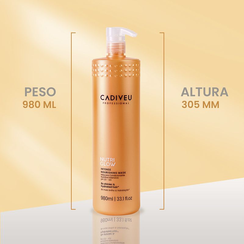 Mascara-Nutricao-Profunda-Cadiveu-Cadiveu-Nutri-Glow-980-ml-Produto