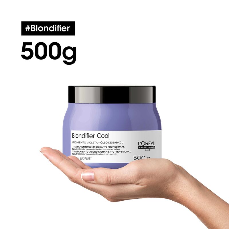 Mascara-de-Matizacao-L-Oreal-Professionnel-Serie-Expert-Blondifier-Cool-500-g-Produto