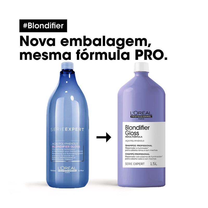 Shampoo-L-Oreal-Professionnel-Serie-Expert-Blondifier-Gloss-1500-ml-Mudanca-de-Embalagem