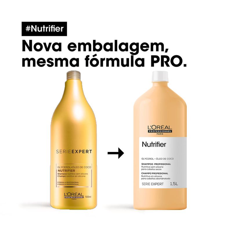 Shampoo-L-Oreal-Professionnel-Serie-Expert-Nutrifier-1500-ml-Mudanca-de-Embalagem