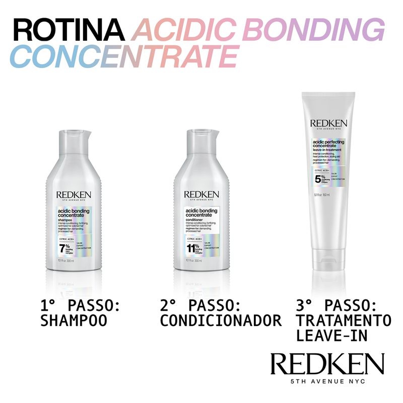Shampoo-Redken-Acidic-Bonding-Concentrate-300-ml-Rotina