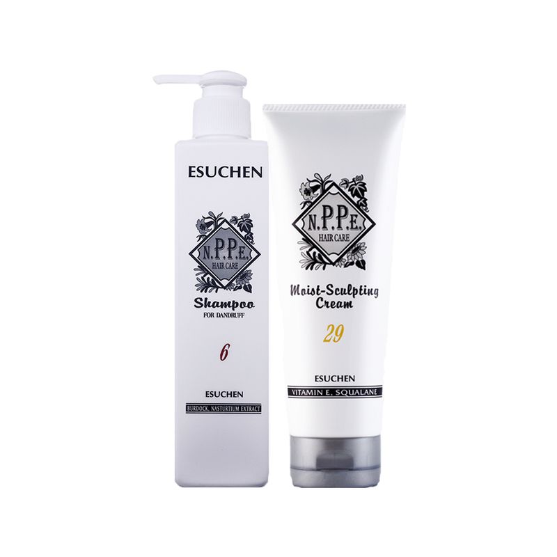 Kit-N.P.P.E-Herbal-Therapy-Esuchen---Shampoo-250-ml---Leave-in-250-ml-Vitrine