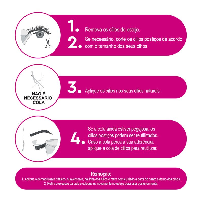 Cilios-Posticos-Longo-Natural-Absolute-New-York-Magiquick-602-Preto-1-Par-Instrucao