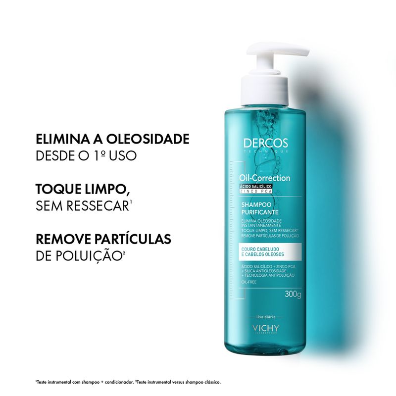 Shampoo-Vichy-Dercos-Oil-Correction-300-g-Acao