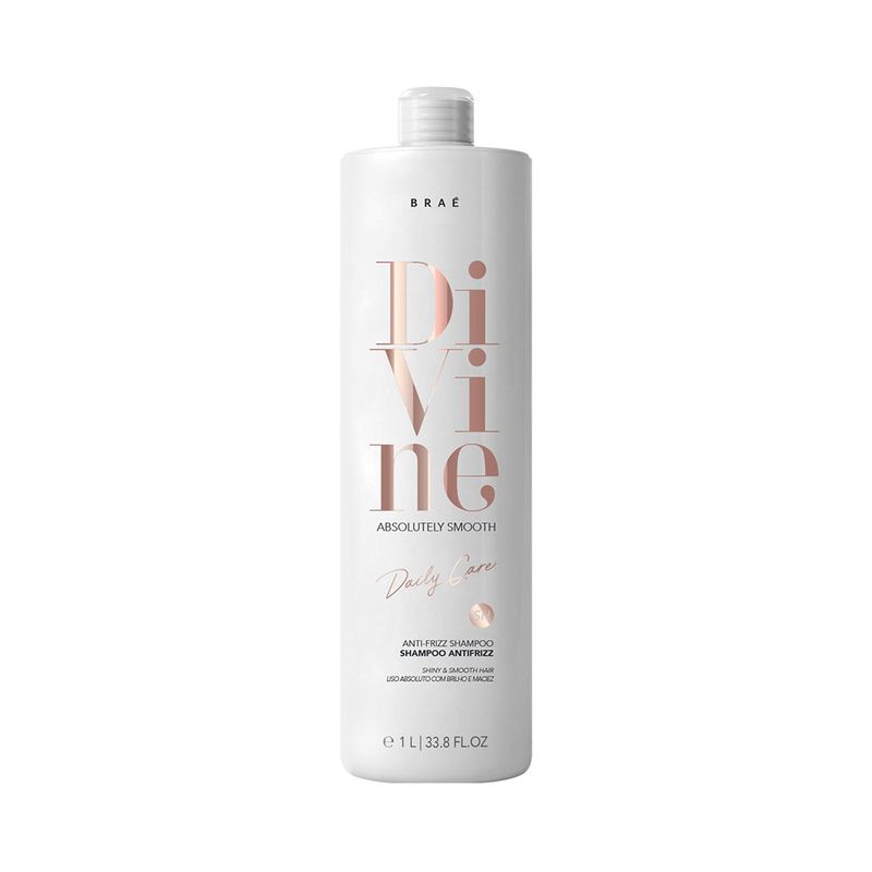 Kit-Brae-Divine-–-Shampoo-1000-ml---Condicionador-1000-ml---Mascara-de-Hidratacao-500-g---Serum-Capilar-60-ml---Fluido-260-ml-Frasco-Shampoo