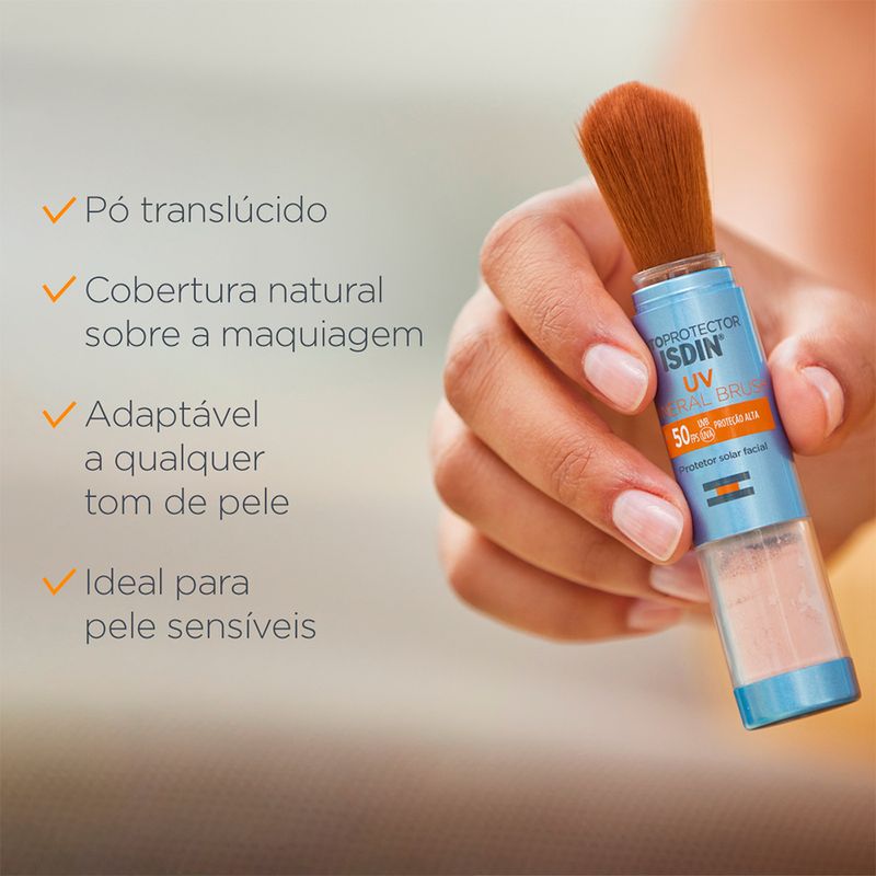 isdin-fotoprotecao-uv-mineral-brush-prot-sol-facial-fps-50-2g-caracteristicas
