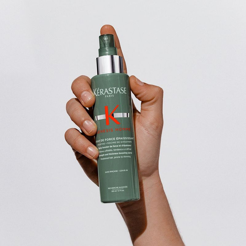 Kerastase-Genesis-Homme-Spray-de-Force-Epaississant-150-ml-Modelo-e-Produto