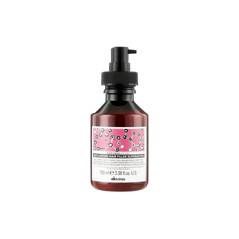 Tratamento-de-Reconstrucao-Davines-Naturaltech-Replumping-Hair-Filler-Superactive-100-ml-Vitrine