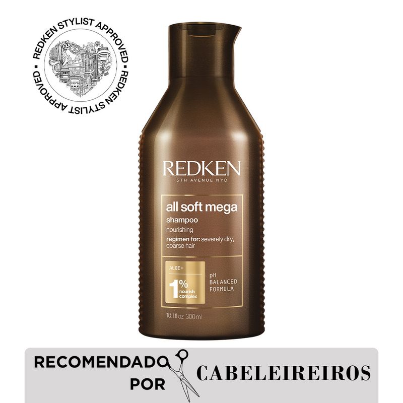 Shampoo-Redken-All-Soft-Mega-300-ml-Selo
