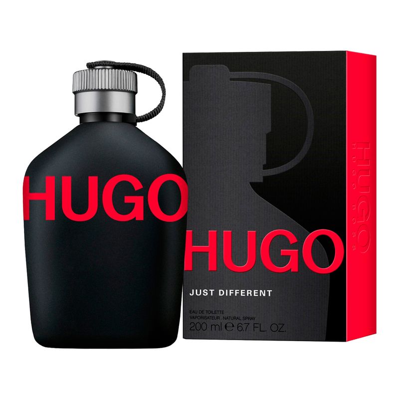 Perfume-Masculino-Hugo-Just-Different-Eau-de-Toilette-200-ml-Caixa-Frasco