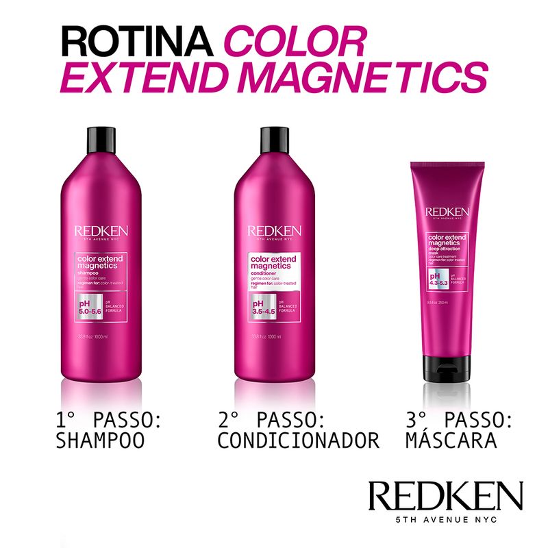 Shampoo-Redken-Color-Extend-Magnetics-1000-ml-Rotina