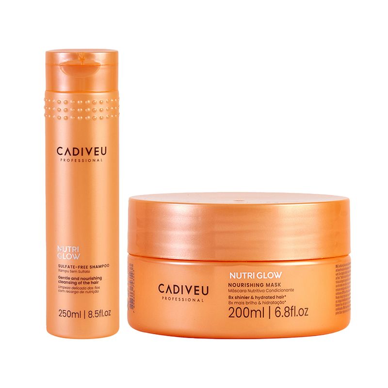 Kit-Tratamento-Nutritivo-Cadiveu-Nutri-Glow---Shampoo-250-ml---Mascara-Nutritiva-200-ml-Vitrine