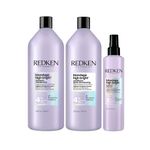 Kit-Redken-Blondage-High-Bright---Pre-Shampoo-250-ml---Shampoo-1000-ml---Condicionador-1000-ml-Vitrine