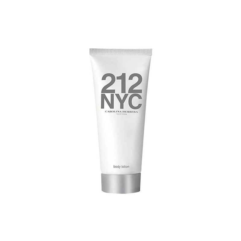 Kit-Perfume-Carolina-Herrera-212-Eau-De-Toillete-100-ml---Hidratante-Corporal-100-ml-Frasco-Hidratante