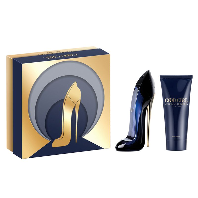 Kit-Perfume-Carolina-Herrera-Good-Girl-Eau-de-Parfum-Feminino-80-ml---Hidratante-Corporal-100-ml-Vitrine-