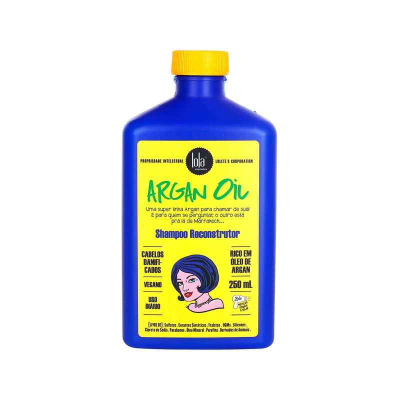 Shampoo-Lola-Cosmetics-Argan-Oil-250-ml-Vitrine