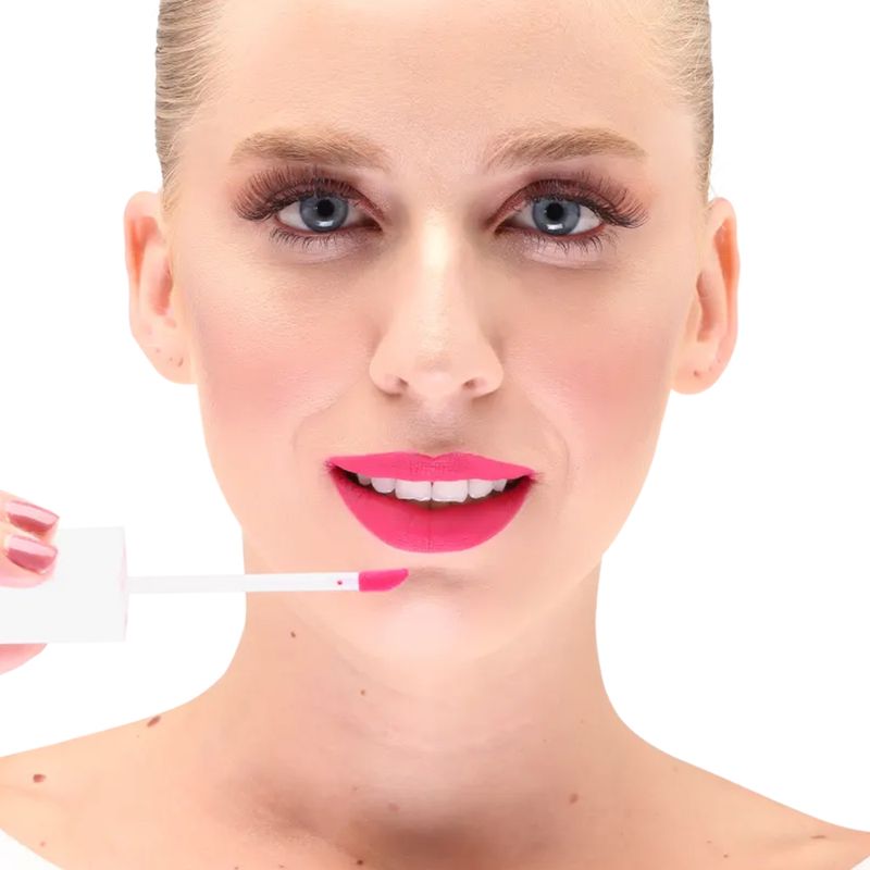 Batom-Liquido-Matte-Payot-Boca-Rosa-Beauty-Boca-Rosa-Shock-4-g-Modelo