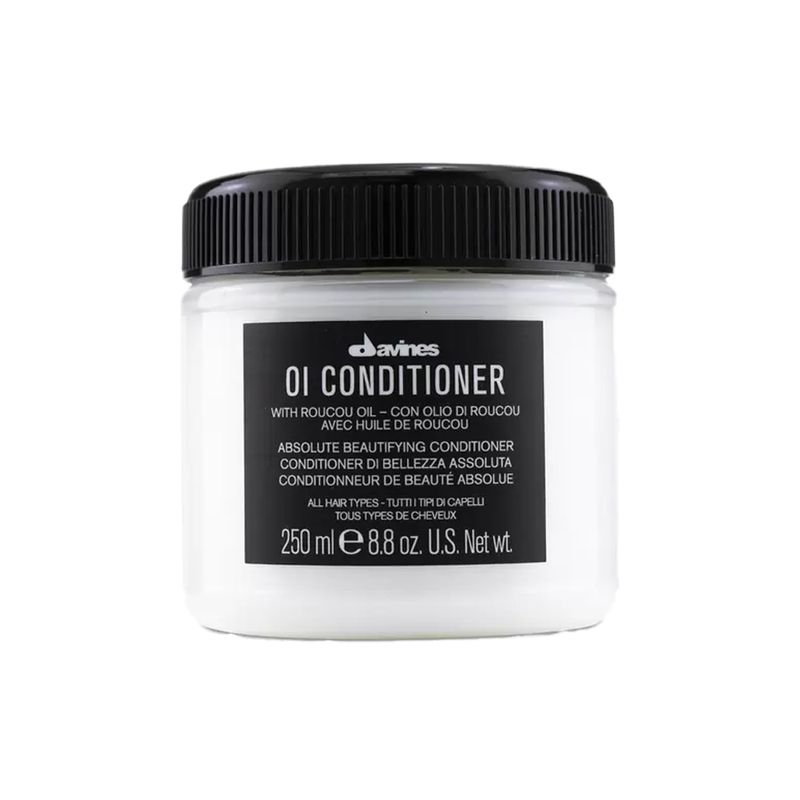 Kit-Davines-OI-Shampoo-280-ml---Condicionador-250-ml-Frasco-Condicionador