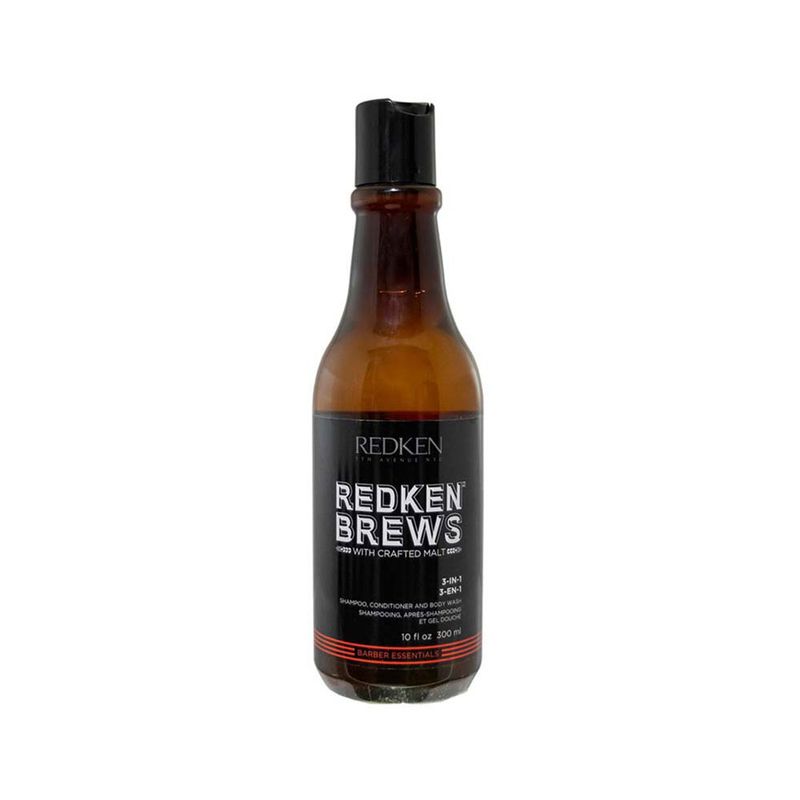 Shampoo-Redken-Brews-3-In-1-300-ml-Vitrine