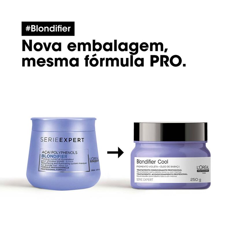 Mascara-de-Matizacao-L-Oreal-Professionnel-Serie-Expert-Blondifier-Cool-250-g-Mudanca-de-Embalagem