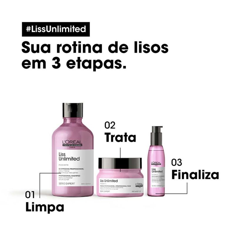 Serum-L-Oreal-Professionnel-Serie-Expert-Liss-Unlimited-125-ml-Rotina