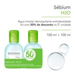 Kit-Agua-Micelar-Facial-de-Limpeza-Bioderma-Sebium-H20-100-ml-Cada---2-Produtos-Textura