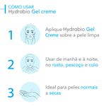 Gel-Creme-Facial-Hidratante-Bioderma-Hydrabio-Light-Moisturising-Care-40-ml-USO