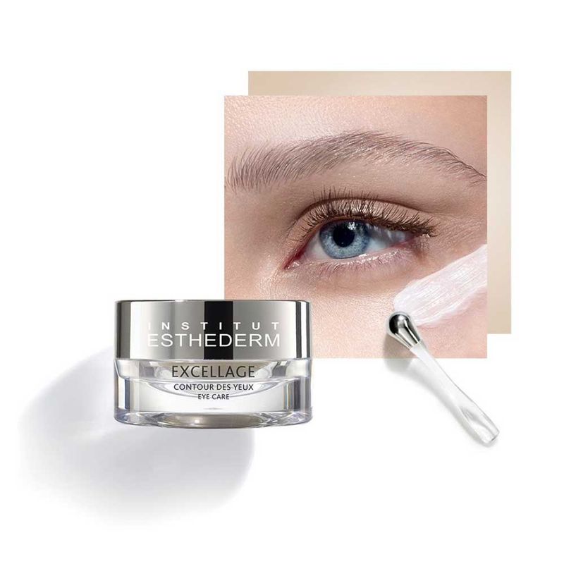 Creme-Facial-Anti-Idade-Oleo-de-Camelia-Esthederm-Excellage-15-ml-Textura-Rosto