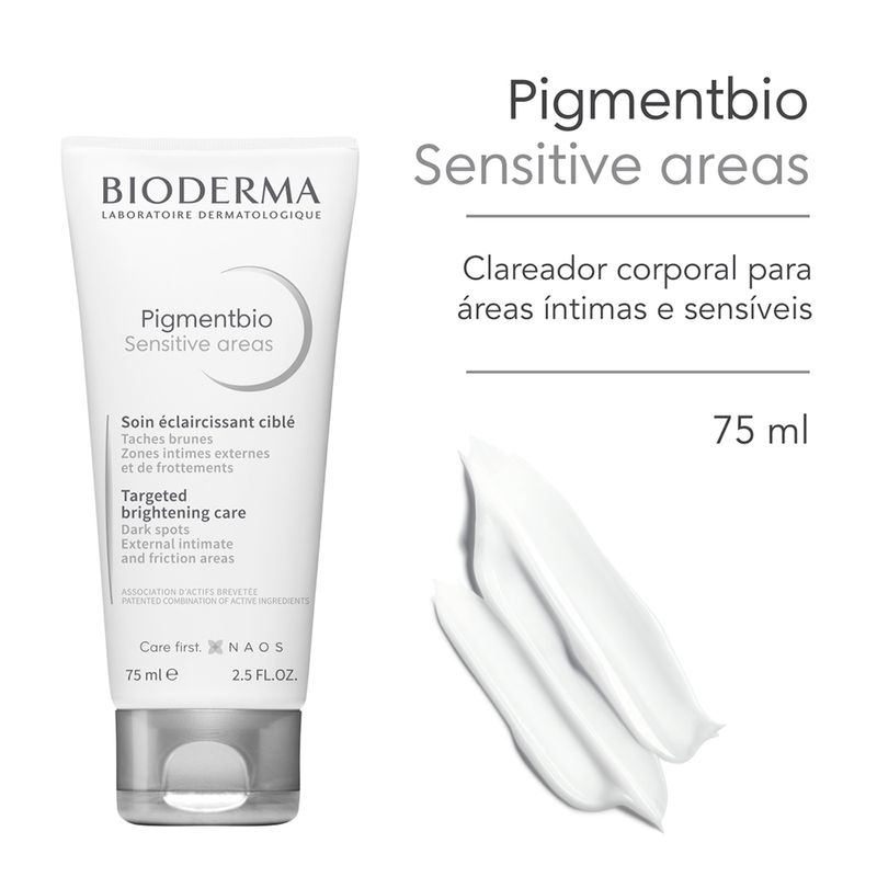 Creme-Clareador-Corporal-Bioderma-Pigmentbio-Sensitive-Areas-75-ml-Produto