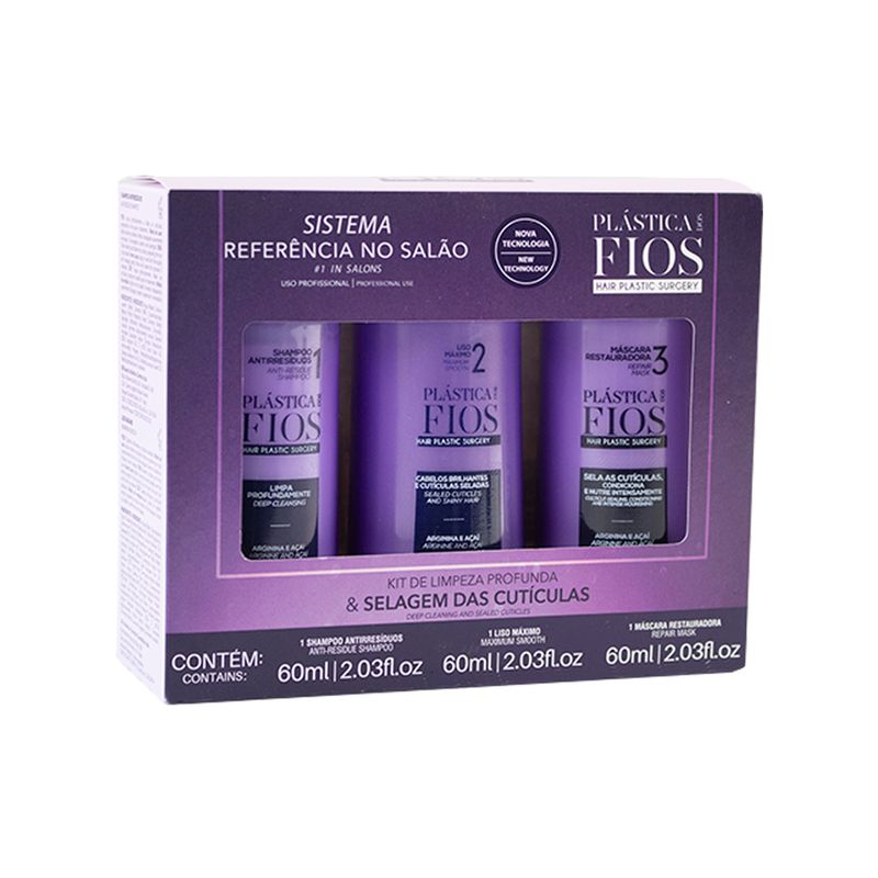 Kit-Cadiveu-Professional-Plastica-dos-Fios-Alisamento-Progressivo-–-Shampoo-60-ml---Ativo-Plastica-dos-Fios-60-ml---Mascara-60-ml-Vitrine