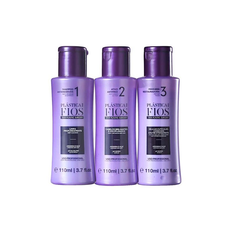 Kit-de-Selagem-Termica-Cadiveu-Plastica-dos-Fios---Shampoo-110-ml---Ativo-Antifrizz-110-ml---Mascara-110-ml-Frascos